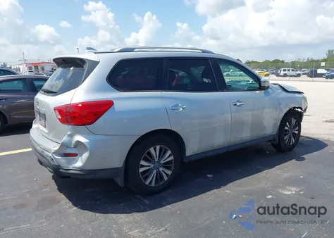 2020 Nissan Pathfinder S 2Wd z USA, uszkodzony, nr VIN 5N1DR2AN0LC645971